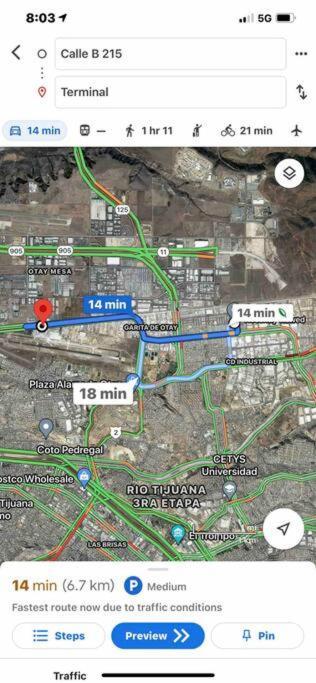 Otay Studio Great Patio Near Otay Crossing & Airport 提华纳 外观 照片